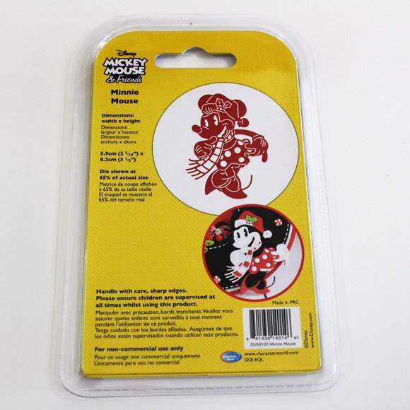Disney Vintage Minnie Mouse Metal Die Scrapbook - Picture 3 of 3